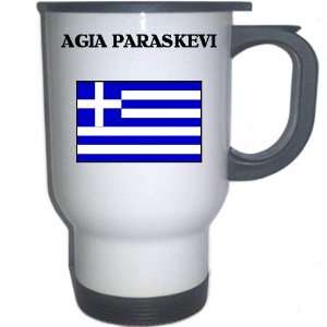  Greece   AGIA PARASKEVI White Stainless Steel Mug 