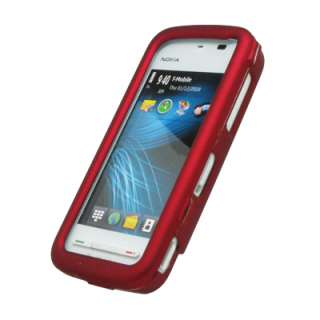 for Nokia Nuron Case Cover Red+Charger+Usb Cable+Tool 654367541630 