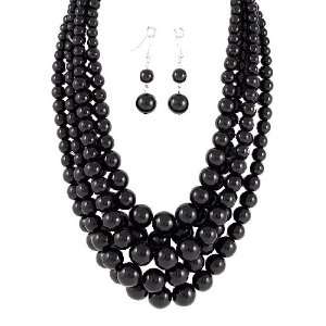 Young & the Restless ~ Genevieve Atkinson ~ Black Pearl Multi strand 