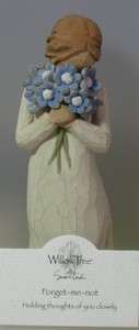 WILLOW  TREE DEMDACO FORGET ME NOT FIGURINE 26454 MINT IN BOX  