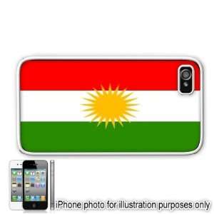 Kurdistan Kurdish Flag Apple Iphone 4 4s Case Cover White
