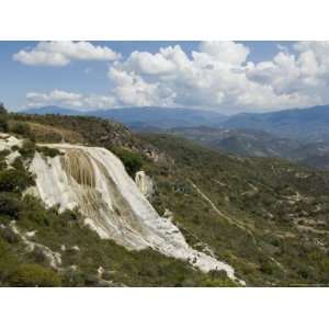 Hierve El Agua, Water Rich in Minerals Bubbles up from Mountains and 