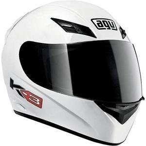  AGV K3 Helmet   Large/White Automotive