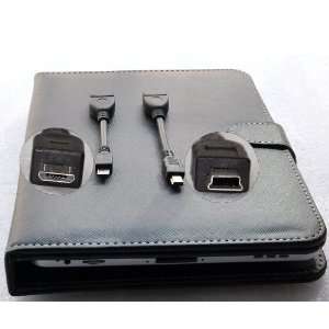  Zuweiyu(tm) 7 Tablet Stand with USB Keyboard   Black Faux 