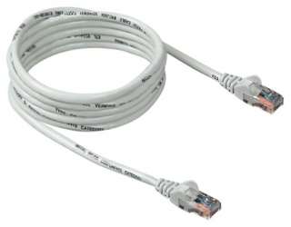 Belkin Cat 5e Snagless Patch Cable (White, 25 Feet)  