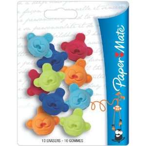  Paper Mate Foohy Monkey Head Eraser Caps (81742) Office 
