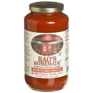 Raos Homemade Marinara Sauce 32 oz  Grocery & Gourmet 