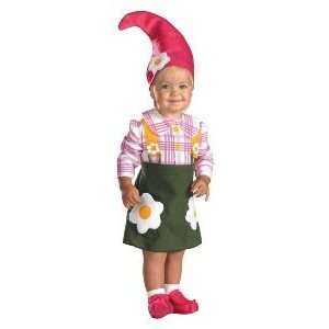  Flower Garden Gnome Child Costume Size 2T Toddler (M33 