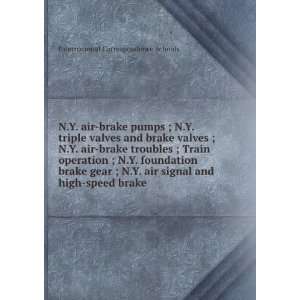 air brake pumps ; N.Y. triple valves and brake valves ; N.Y. air brake 