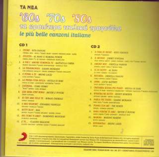 RITA PAVONE   BRUNO LAUZI   AL BANO ITALIAN 60S 2 CD  