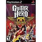 PS2 PlayStation 2 Guitar Hero AeroSmith Game Disc Mint