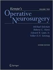 Kempes Operative Neurosurgery. Volume Two Posterior Fossa, Spinal 