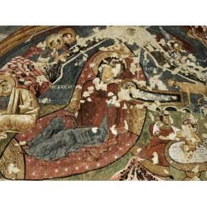  Angels, Christian Frescoes in Sandal Church, Goreme Open Air Museum 