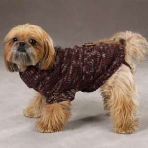  XXS Belted Turtleneck Dog Sweater