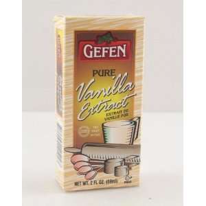Gefen Pure Vanilla Extract  Grocery & Gourmet Food