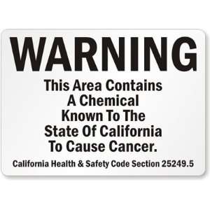 Chemical Known To The State Of California To Cause Cancer, California 