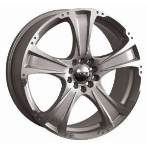  008 XXR WHEEL 16X7 SILVER AND MACHINED 42 OFFSET 4 100/4 4 