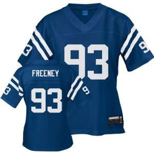  Dwight Freeney Blue Reebok NFL Replica Indianapolis Colts 