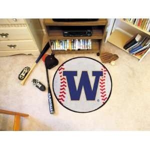  University of Washington Baseball Mat