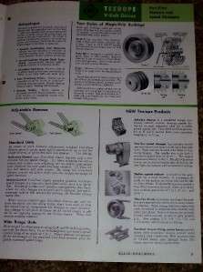 Up for sale is a vintage catalog put out by Allis Chalmers featuring 