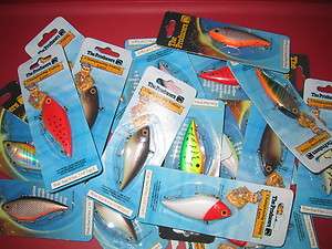 PRODUCER size 2 3/4 PRISM SHAD FISHING LURES 6 new DISC  