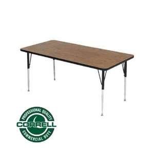  Correll A3048 REC Activity Table with Color Edge Band 30 x 