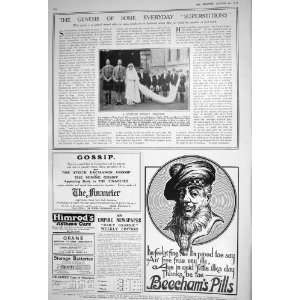  1922 SCOTTISH SOCIETY WEDDING FRASER MACKENZIE GORDON DUFF 