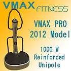 POSTER Vmax Whole Body Vibration WBV Exercise CHART items in Vmax 