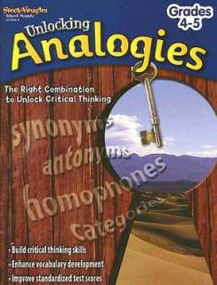   Unlocking Analogies, Middle School by Steck Vaughn 