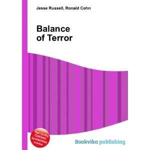  Balance of Terror Ronald Cohn Jesse Russell Books