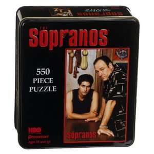  The Sopranos Tony and Christopher Tin Jigsaw Puzzle 550pc 