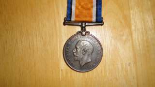 WW1 silver British War Medal 14 Hussars nice Cavalry  