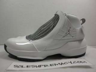 DS OG Nike Air Jordan XIX 19 vii ix WHITE FLINT GREY 12  