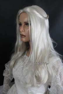 WHITE QUEEN   Alice In Wonderland Wig. * Christine *  