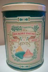 Sweet 20 Yr.Old Hickory Farms Collectible Tin  