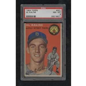  1954 Topps 201 Al Kaline PSA NM MT 8 Sports Collectibles