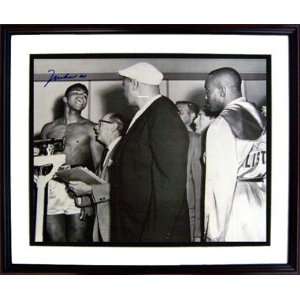   Ali Picture   Framed Weigh In wSonny Liston 16x20