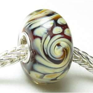   Glass Bead Fits Pandora Chamilia Biagi Trollbeads Bracelets Jewelry