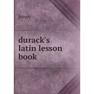  duracks latin lesson book Jersey Books