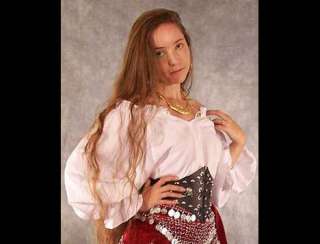 DRESS LIKE A PIRATE BRAND ELEGANT WENCH PEASANT BLOUSE  
