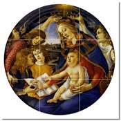 Top 20 Famous Religious Painting Ceramic Tile Murals  