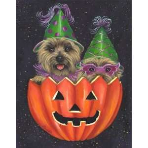  Cairn Terrier Halloweenies Garden Flag 