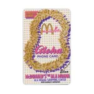   McDonalds of Ala Moana #2   Elua (Plumeria Lei) USED 