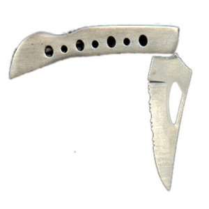  Stainless Steel Folding Knife With Thumb Groove 