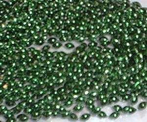 12 GREEN FOOTBALL SHAPED MARDI GRAS BEADS PARTY FAVORS  