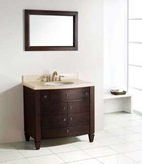 36 Contemporary Bathroom Vanity Bath Cabinet Set 8703  