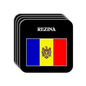  Moldova   REZINA Set of 4 Mini Mousepad Coasters 