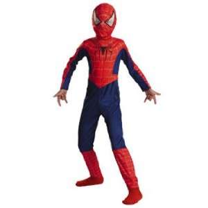   SUIT   FULL JUMPSUIT AND MASK   SIZE 4   6   SPIDERMAN Toys & Games