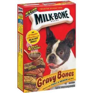  Milk Bone Gravy Bones Small Dog Snacks 19 oz (Pack of 12 