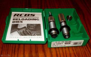 RCBS FL 2 PC DIES DIE SET 7mm REM MAG+SHELL HOLDER NEW 076683136015 